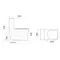 Унитаз-компакт Mixxus WAVE-0404-R 630х350х805mm, система смыва RIMLESS (MI6692)