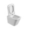 Унитаз подвесной Mixxus Premium Quadro-0301-R 490x340x360mm, система смыва Rimless (MP6452)