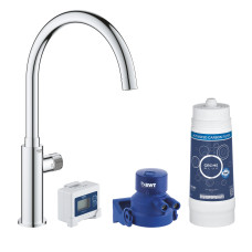 Комплект змішувача для кухні із фільтром Grohe Blue Pure (30387000)