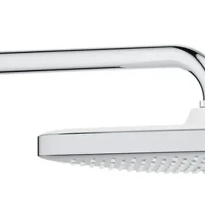 Верхний душ с настенным кронштейном Grohe Tempesta Cube (26687000)