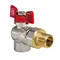 Кран с американкой 1" (Koer KR.228) угловой (KR0149) Кран с американкой 1" (Koer KR.228) угловой (KR0149)