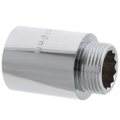 Удлинитель 3/4"-40мм (хром) Koer KF.E08-40.CHR (KF0109) Удлинитель 3/4"-40мм (хром) Koer KF.E08-40.CHR (KF0109)