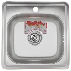 Мийка кухонна ZERIX Z4848-06-160D (decor) (ZM0558)