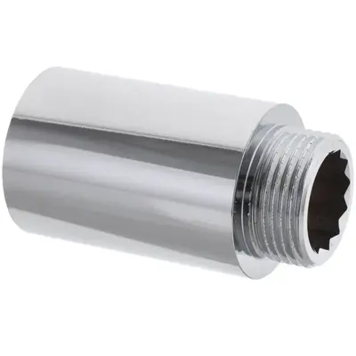 Удлинитель 3/4"-50мм (хром) Koer KF.E08-50.CHR (KF0110) Удлинитель 3/4"-50мм (хром) Koer KF.E08-50.CHR (KF0110)