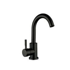 Смеситель для умывальника Champion SUS-011-B Black с нерж. стали SUS304 (Цв.черный) (CH0346)