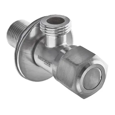 Кран для подключения сантехприборов Mixxus VAL-06-1/2x1/2 с нерж.ст.SUS304 (MI6056)