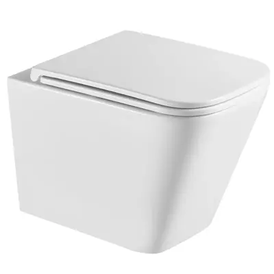 Унитаз подвесной Mixxus Premium Quadro-0301-R 490x340x360mm, система смыва Rimless (MP6452) Унитаз подвесной Mixxus Premium Quadro-0301-R 490x340x360mm, система смыва Rimless (MP6452)