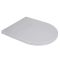 Сидение-крышка для унитаза Mixxus Premium SEAT COVER ELLIPSE-WAVE-2001 с микролифтом 428х361х50mm (
