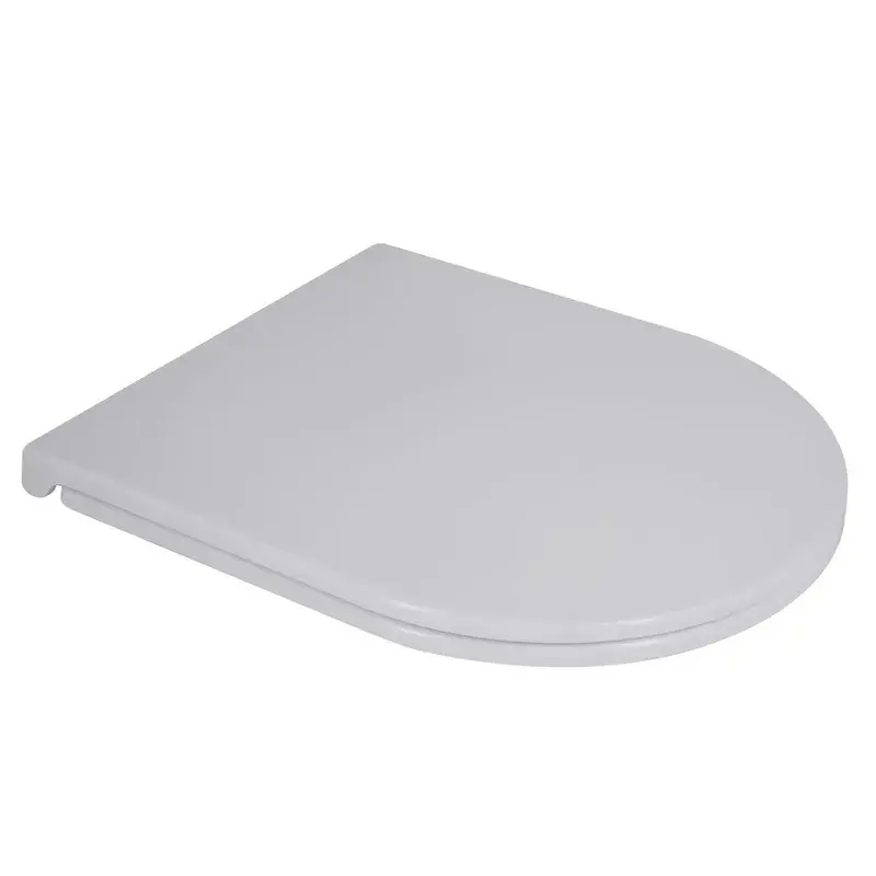 Сидение-крышка для унитаза Mixxus Premium SEAT COVER ELLIPSE-WAVE-2001 с микролифтом 428х361х50mm (