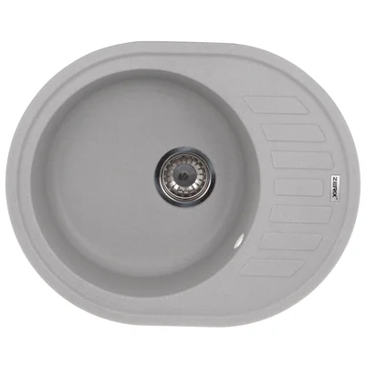 Мийка кухонна ZERIX ZS-6250R-09 Сіра (ZX4551)