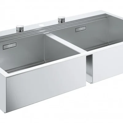 Мийка кухонна Grohe EX Sink K800 подвійна (120 cm) (31585SD0)