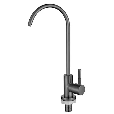 Кран для питьевой воды Mixxus MONO-07.SUS FILTER Graphite из нержавеющей стали (MI6562) Кран для питьевой воды Mixxus MONO-07.SUS FILTER Graphite из нержавеющей стали (MI6562)