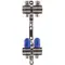 Коллекторный блок с термостатическими клапанами Koer KR.1100-02 1”x2 ways (KR2628)