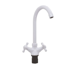 Смеситель для кухни Plamix Pablo-275 White (без подвода) (PM0669)
