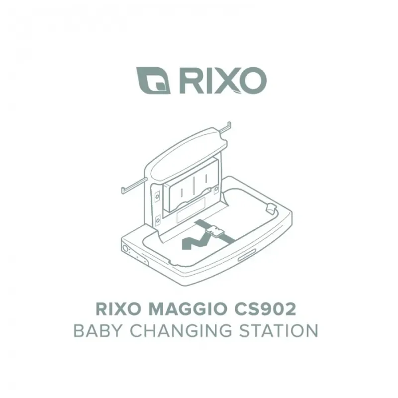 Настенный пеленальный столик Rixo Maggio (CS902)