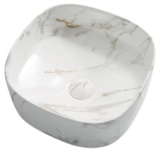 Раковина накладная Mixxus Premium DIVERSE-0104 MARBLE 370х370х135mm (MP6537)