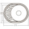 Мийка кухонна ZERIX Z5745-06-180E (satin) (ZX1590)