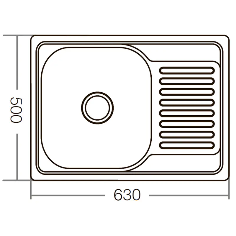 Мийка кухонна ZERIX Z6350-06-160D (decor) (ZM0562) Мийка кухонна ZERIX Z6350-06-160D (decor) (ZM0562)