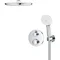 Душевая система скрытого монтажа с термостатом Grohe Grohtherm (34872000)