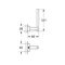 Держатель для запасного рулона туалетной бумаги Grohe Essentials Cube New (40623001)