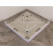 Душевая кабина с низким поддоном Mixxus CUBIC SCT01-90x90x195-FB CHROME матовое стекло 4мм (MI6903)