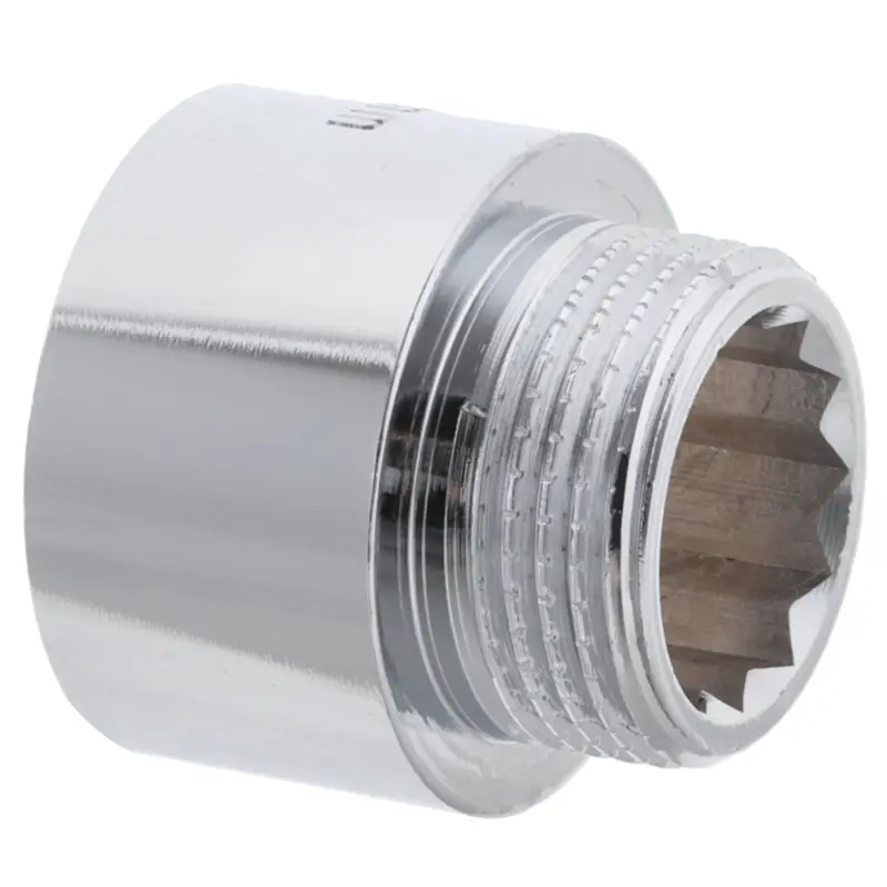 Удлинитель 3/4"-20мм (хром) Koer KF.E08-20.CHR (KF0106) Удлинитель 3/4"-20мм (хром) Koer KF.E08-20.CHR (KF0106)