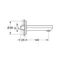 Излив для ванны Grohe BauCosmopolitan (13255000)