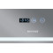 Зеркало Mixxus WARM MR02-70x50-CASE с LED Touch, Anti-fog, димером, рег. яркости, часами (MI6669)