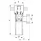 Кран для подключения сантехприборов Koer 1/2x1/2 (KR.517) (KR0108)