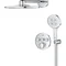 Душевая система скрытого монтажа с термостатом Grohe Grohtherm SmartControl (34863000)