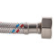 Гибкий шланг для подключения воды гайка 1/2'' - гайка 1/2'' (40 см) Zerix (ZX1550)