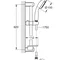 Душевой гарнитур со штангой, 2 режима струи Grohe New Tempesta Classic (27926001)
