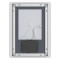 Зеркало Mixxus Premium OLIVARY MR19-80x60-REVERSE (LED Touch, Anti-fog, димер (3-6,5kK)) (MP6628)