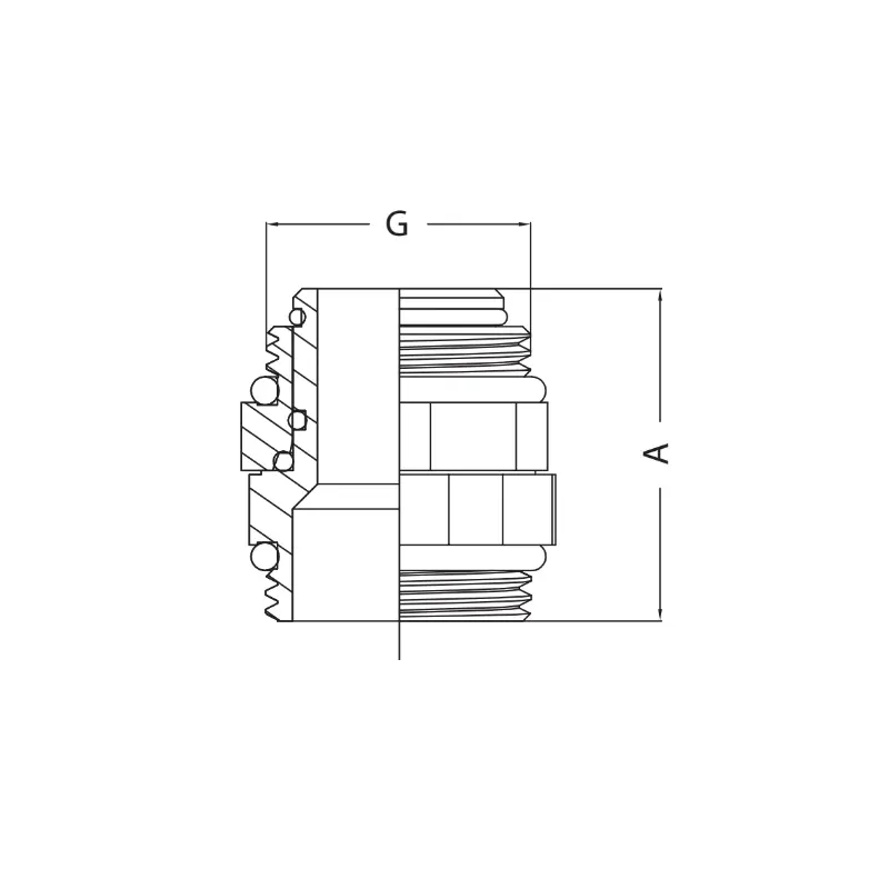Ниппель поворотный Koer KF.N210 - 1'' MM (KR4977) Ниппель поворотный Koer KF.N210 - 1'' MM (KR4977)