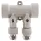 Коллектор распределительный 2-way с фитингом Koer K0190.PRO - 40x20 PPR (KP2555)