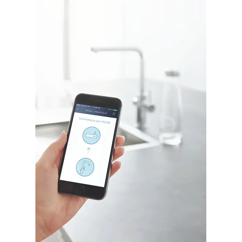 Система фильтров для питьевой воды со смесителем Grohe Blue Home Connected (31539000) Система фильтров для питьевой воды со смесителем Grohe Blue Home Connected (31539000)