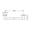 Поручень для ванны Grohe Essentials Cube New (40514001)