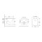 Подвесной унитаз Mixxus Premium Quadro-0302-R Black 530x360x365mm, система смыва RIMLESS (MP6455)