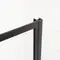 Дверь в нишу Mixxus Premium DIVERSE SD01-120x185-TR Black прозрачное стекло 5мм (MI6877)