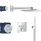 Душевая система скрытого монтажа с термостатом Grohe Grohtherm SmartControl (34804000)