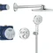 Душевая система скрытого монтажа с термостатом Grohe Grohtherm SmartControl (34863000)