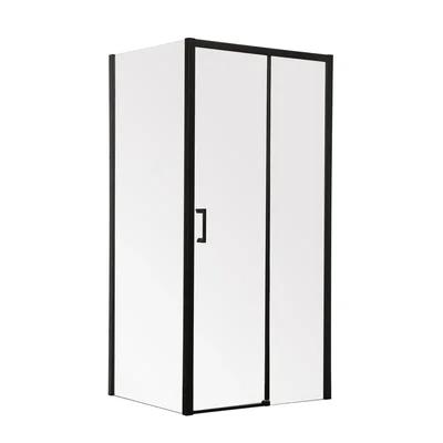 Душевая кабина без поддона Mixxus Premium DIVERSE SC03-100x80x195-TR Black прозрачное стекло 6мм (M