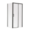 Душевая кабина без поддона Mixxus Premium DIVERSE SC03-100x80x195-TR Black прозрачное стекло 6мм (M