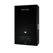 Газовая колонка MIXXUS GWH-0210 BASIC BLACK дымоходная 10 л/мин (цвет черный) (WH0023)