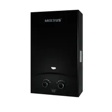 Газовая колонка MIXXUS GWH-0210 BASIC BLACK дымоходная 10 л/мин (цвет черный) (WH0023)