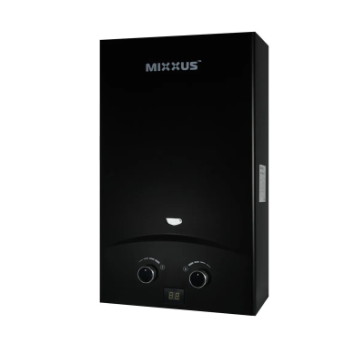 Газовая колонка MIXXUS GWH-0210 BASIC BLACK дымоходная 10 л/мин (цвет черный) (WH0023)