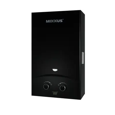Газовая колонка MIXXUS GWH-0210 BASIC BLACK дымоходная 10 л/мин (цвет черный) (WH0023) Газовая колонка MIXXUS GWH-0210 BASIC BLACK дымоходная 10 л/мин (цвет черный) (WH0023)