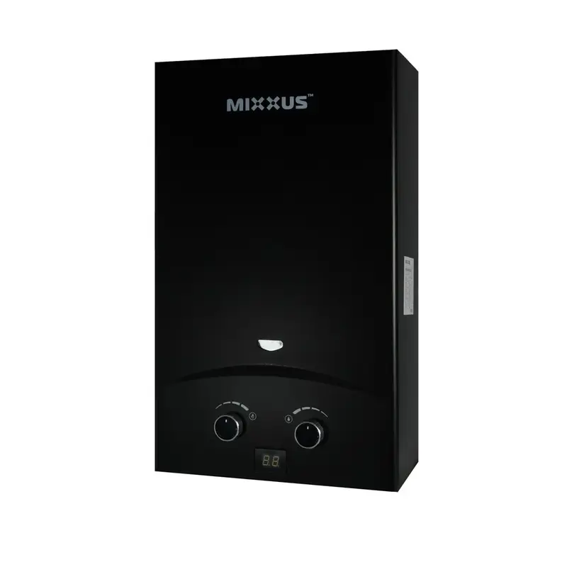 Газовая колонка MIXXUS GWH-0210 BASIC BLACK дымоходная 10 л/мин (цвет черный) (WH0023) Газовая колонка MIXXUS GWH-0210 BASIC BLACK дымоходная 10 л/мин (цвет черный) (WH0023)