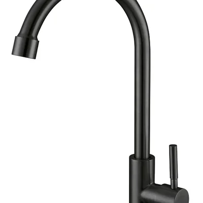 Кран для холодной воды MIXXUS MONO-01.SUS BLACK из нерж. стали (MI6561)
