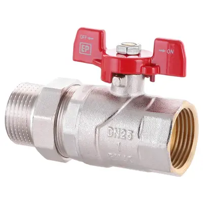 Кран с американкой 1" Europroduct EP.310 (EP2955) Кран с американкой 1" Europroduct EP.310 (EP2955)